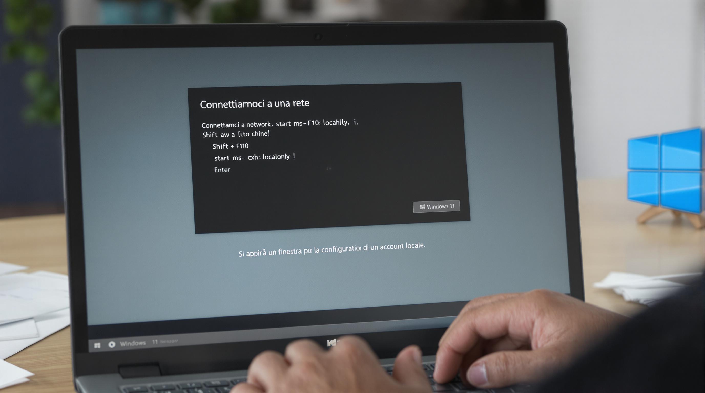 Nuovo trucco per bypassare l'account Microsoft su Windows 11