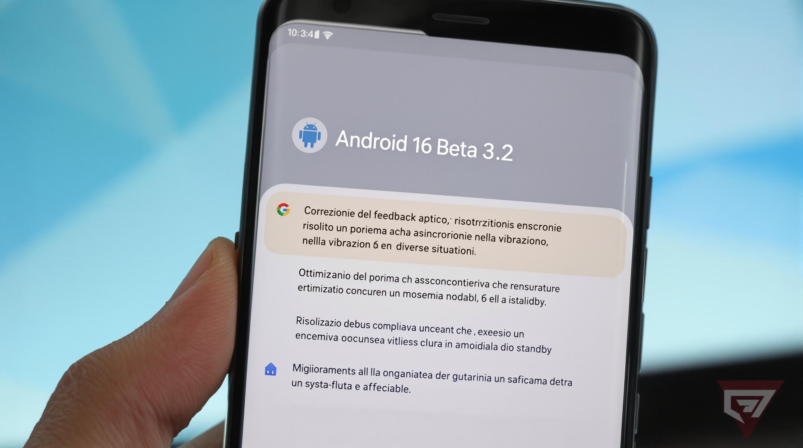 Android 16 Beta 3.2: Fix Risolutivi e Ottimizzazioni per i Pixel