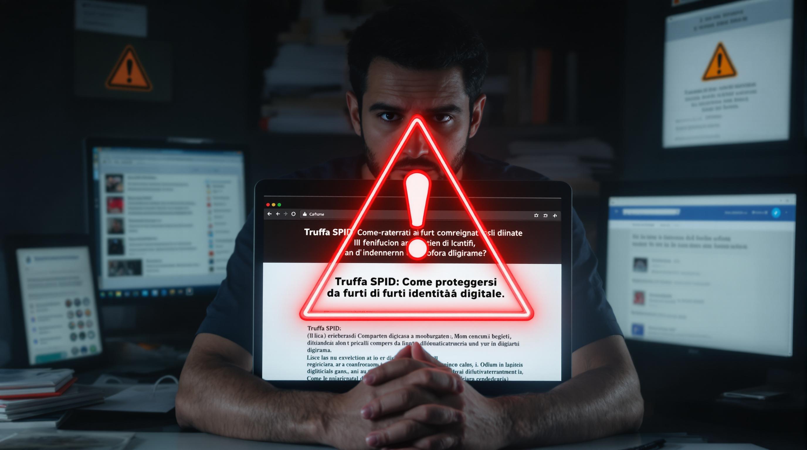 Truffa SPID: Come proteggersi da furti di identità digitale