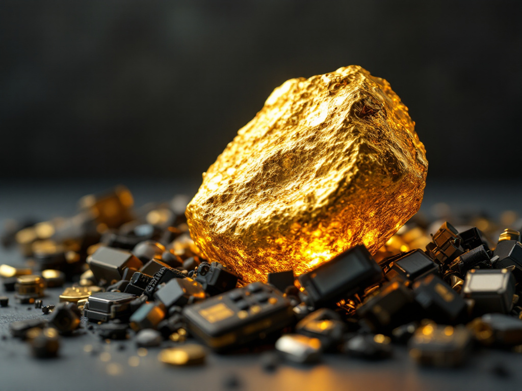 Oro a 22 carati recuperato da rifiuti elettronici: il metodo che cambia tutto