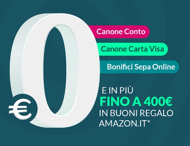 conto credit agricole a canone zero