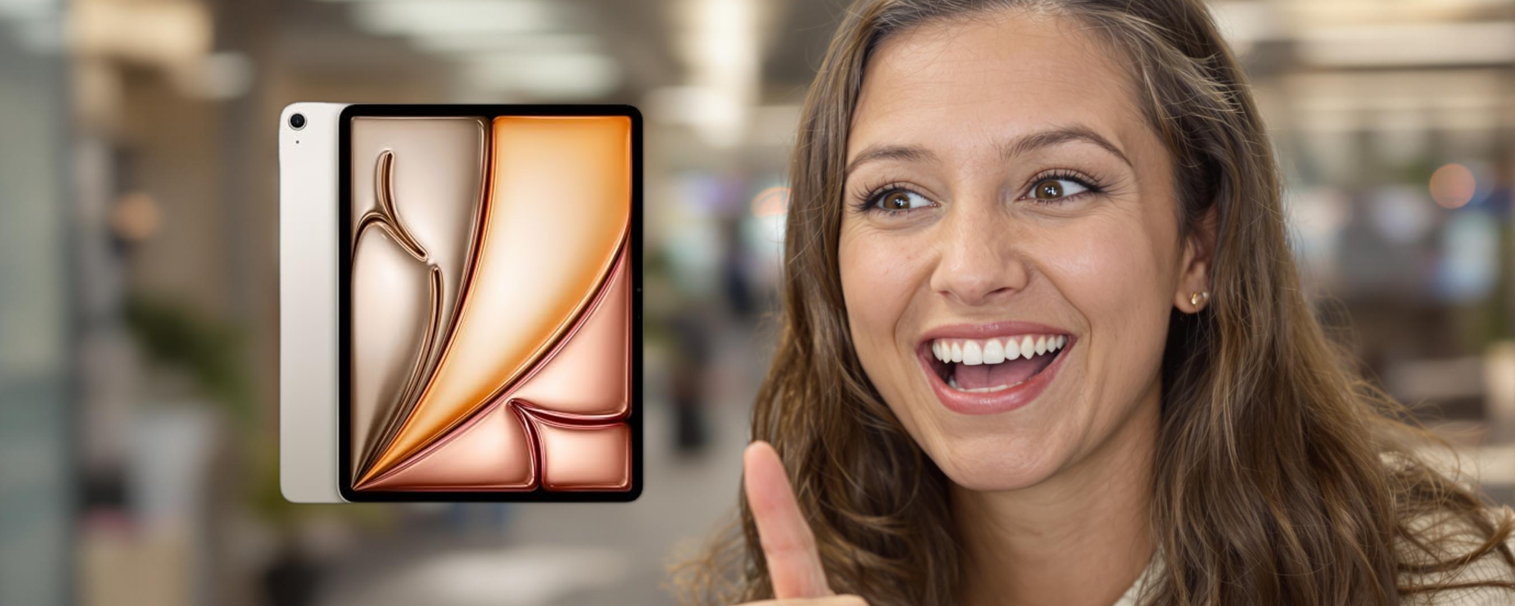 Apple iPad Air con chip M2: svendita totale sul tablet più innovativo del momento!