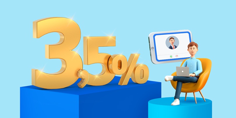 3,5 per cento fideuram cash deposit