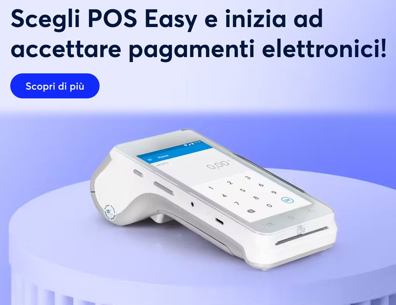 Scegli il POS Easy di Axerve
