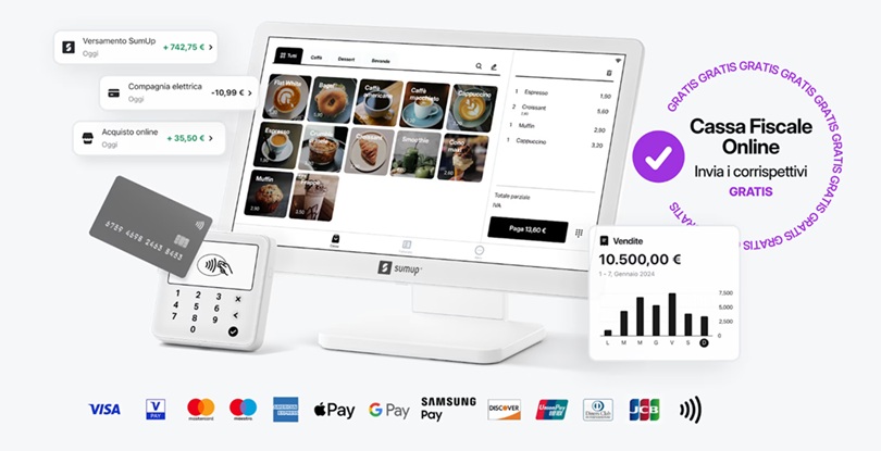 cassa fiscale online sumup