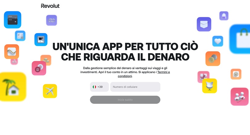 revolut registrazione