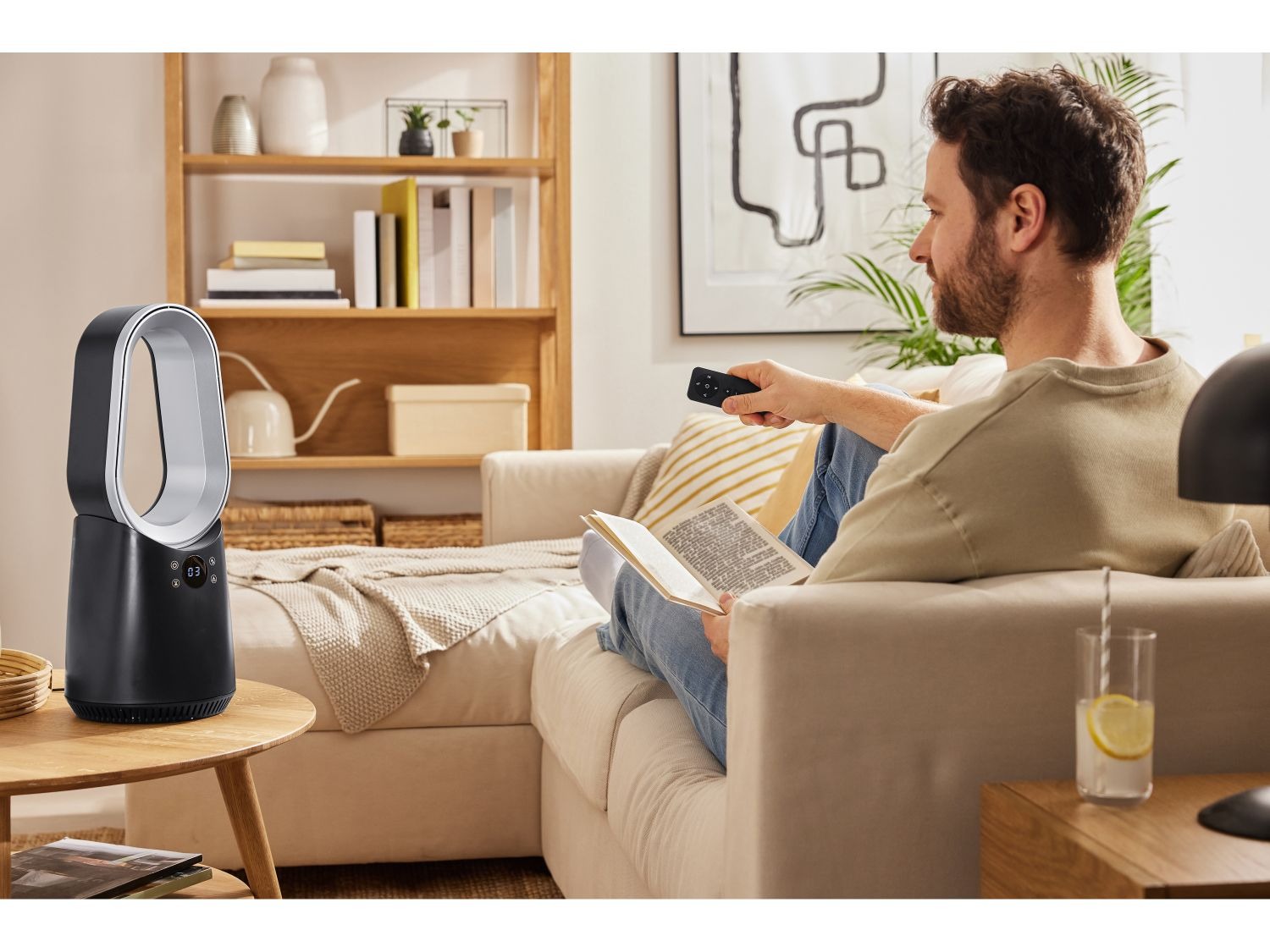 Ventilatore senza pale Silvercrest di Lidl: design e funzionalità avanzate