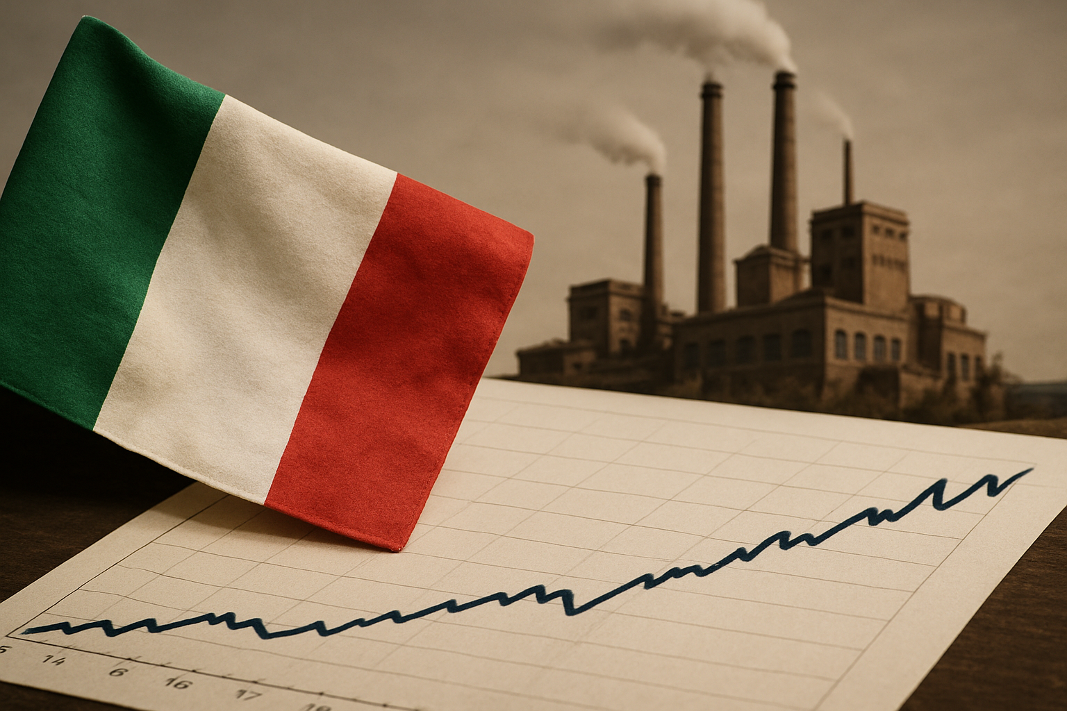 Produzione industriale italiana in ripresa dopo due anni di calo