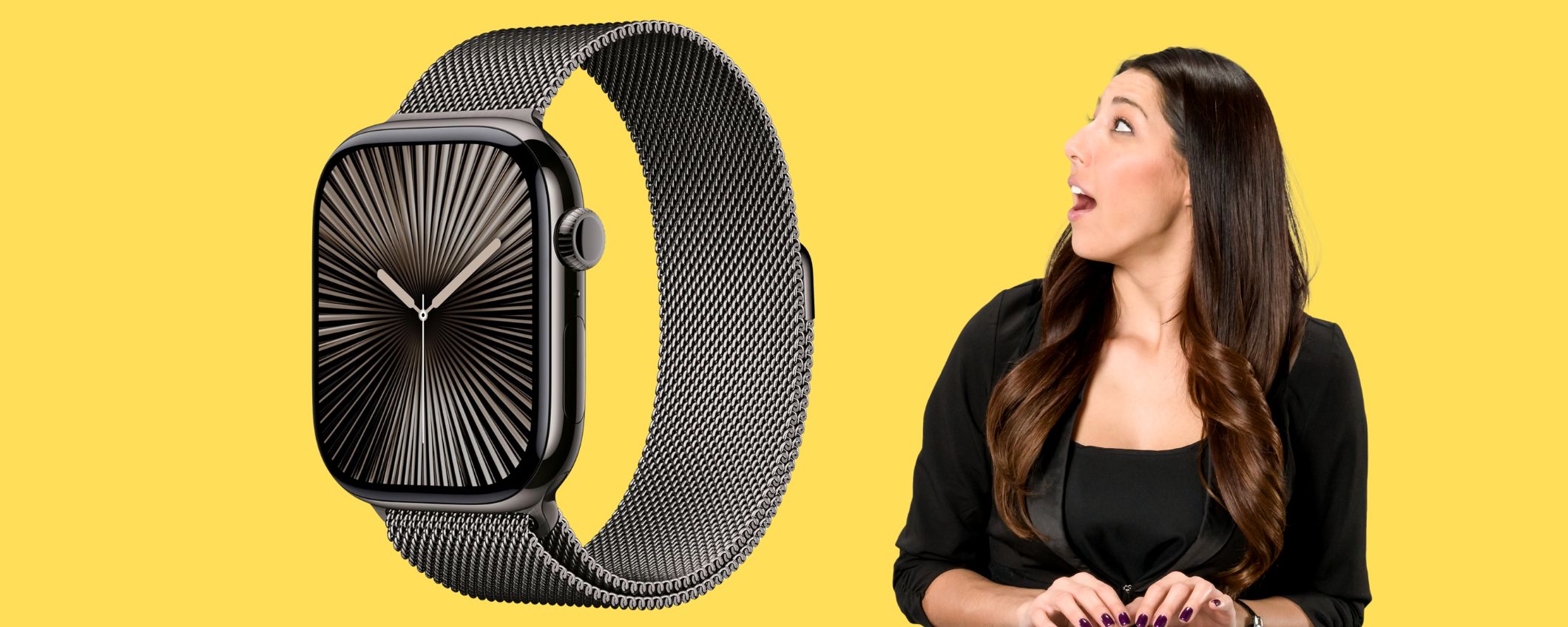 Apple Watch Series 10 in titanio: design curato, funzioni evolute e sconto attivo su Amazon