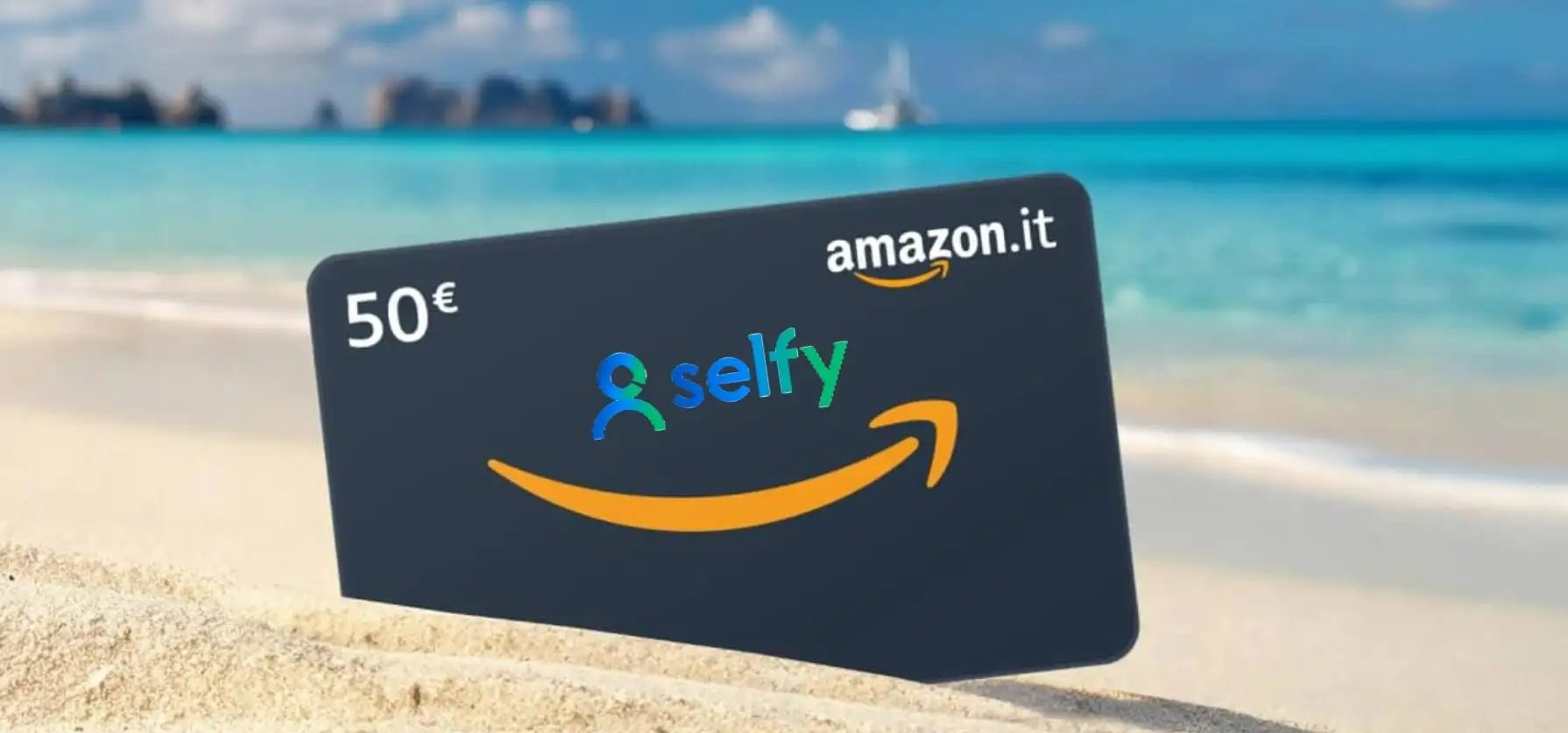 Scegli SelfyConto: apri il conto, fai acquisti e ricevi 50€ in Buoni Amazon