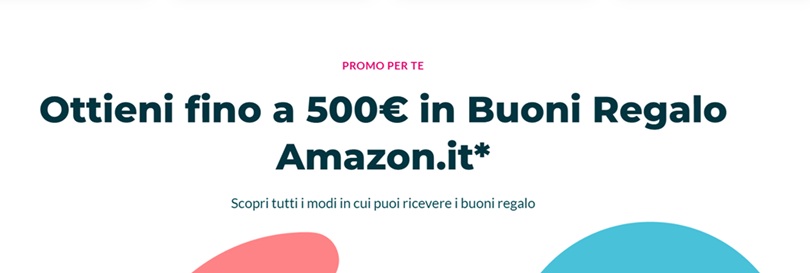 credit agricole buoni regalo amazon