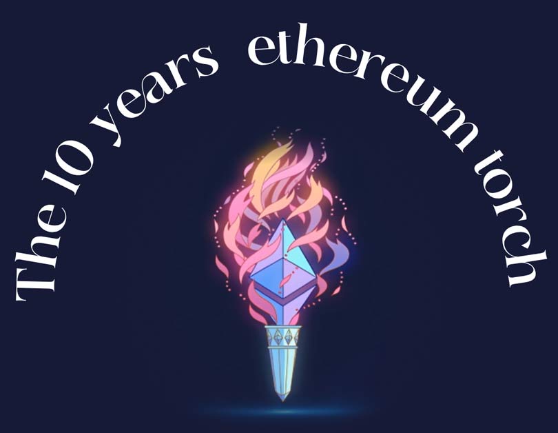 L'NFT Torch che celebra i 10 anni di Ethereum