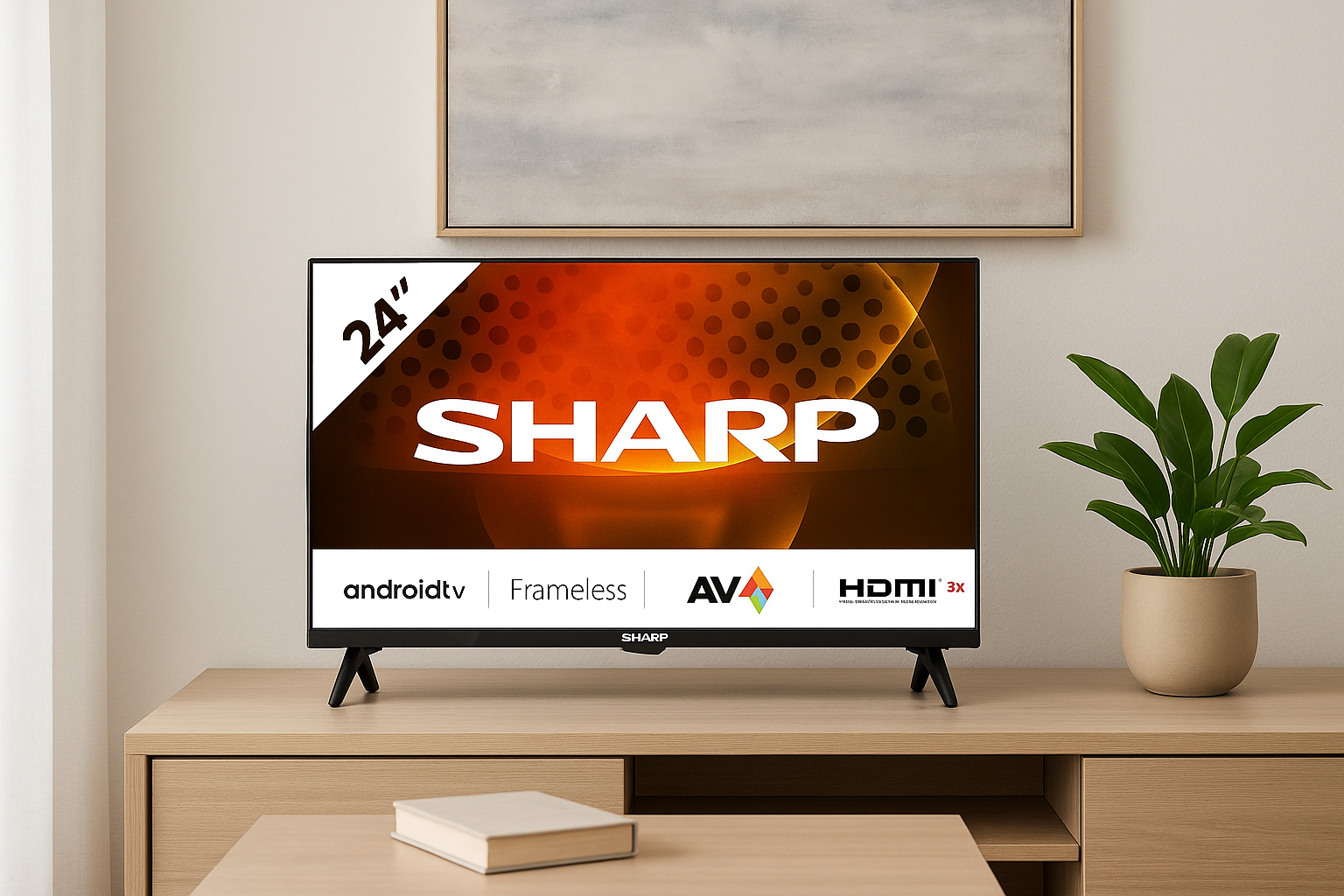 Sharp 24FH6EA è la Smart TV con Android più economica su Amazon Italia