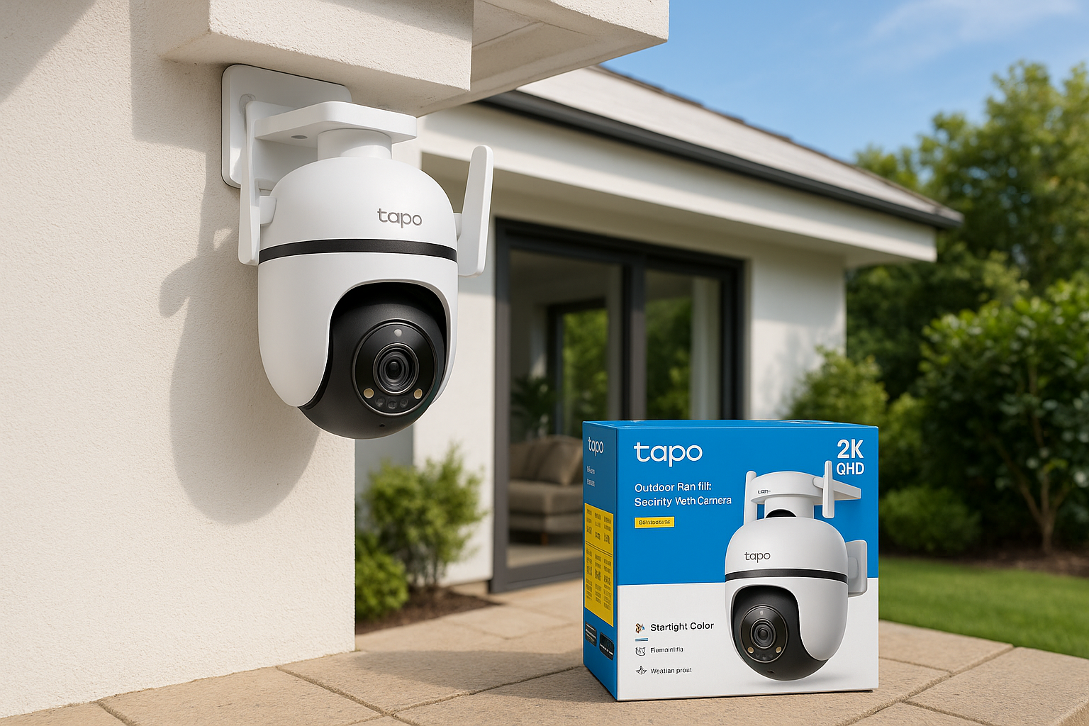 Tapo C520WS scende a 59,99€: sorveglianza smart 2K a -33%