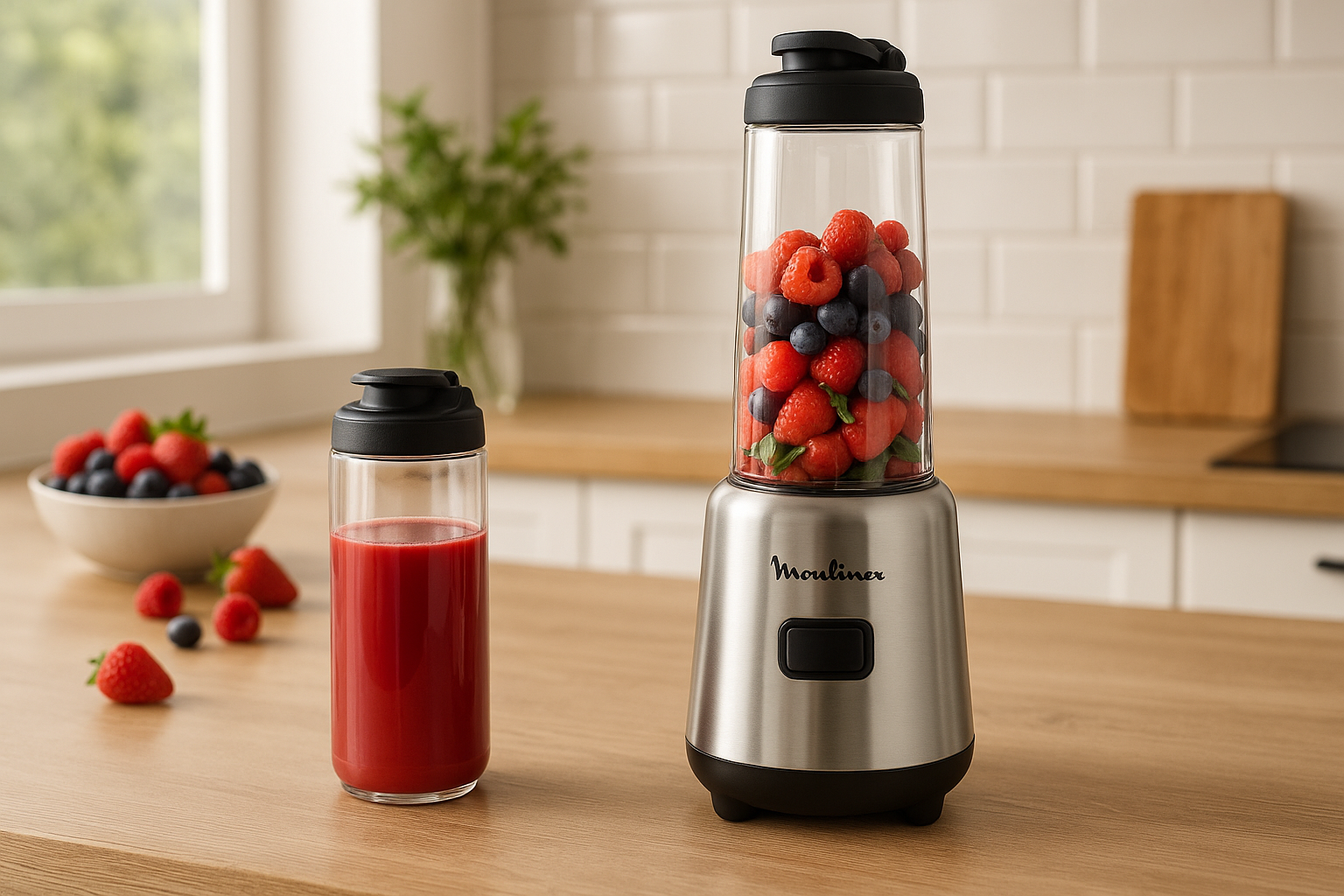 Benessere e gusto per tutti: Moulinex Mix&Move in offerta a 32 euro su Amazon