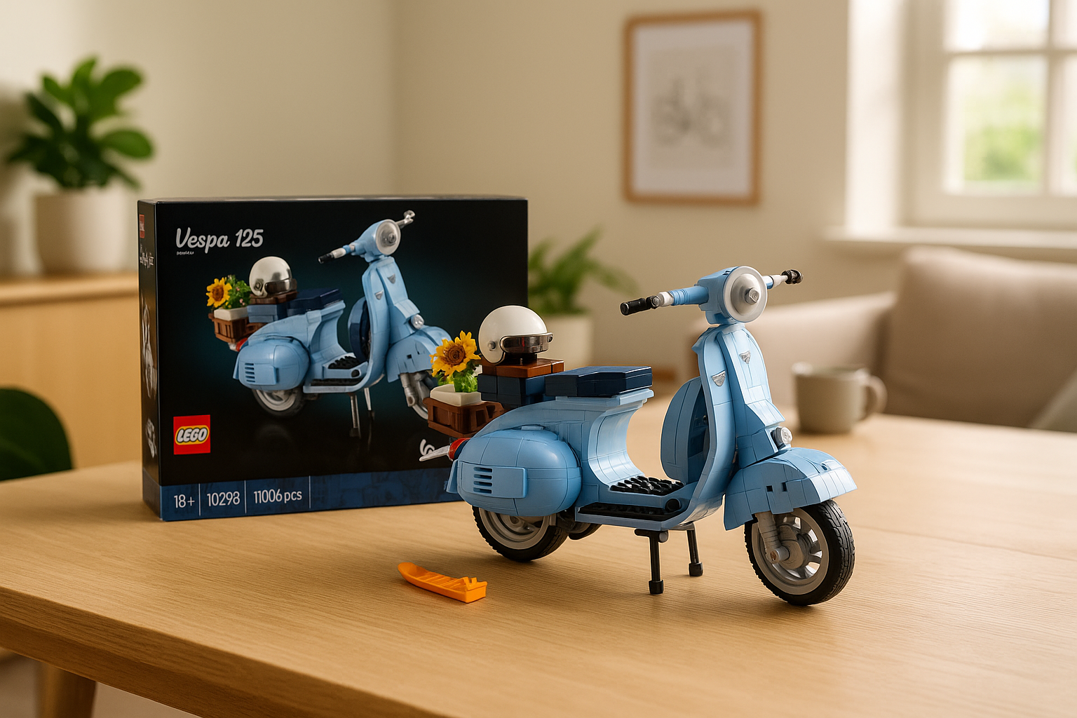 LEGO Icons Vespa 125: stile senza tempo oggi in offerta a 74,99 euro su Amazon
