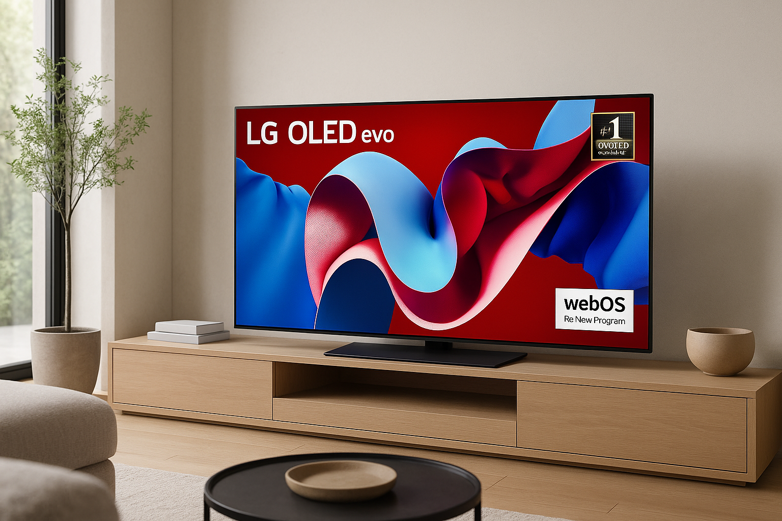 Follia Amazon: Smart TV LG OLED evo 48'' Serie C4 a metà prezzo