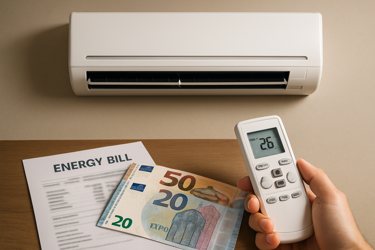 Stai per accendere il climatizzatore? Scopri quanto ti costerà in bolletta