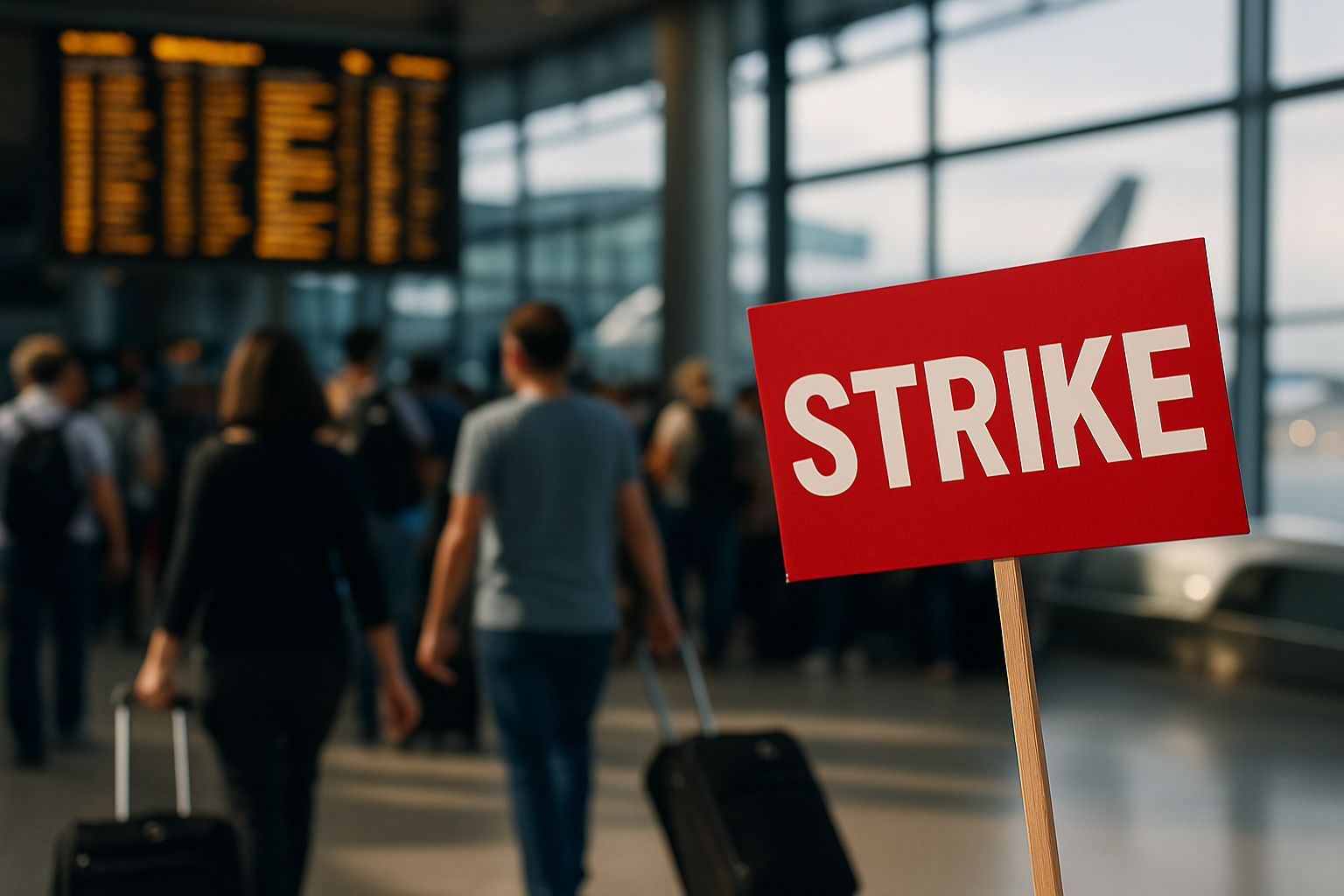 Sciopero aerei 10 luglio 2025: rischio caos nei principali aeroporti italiani