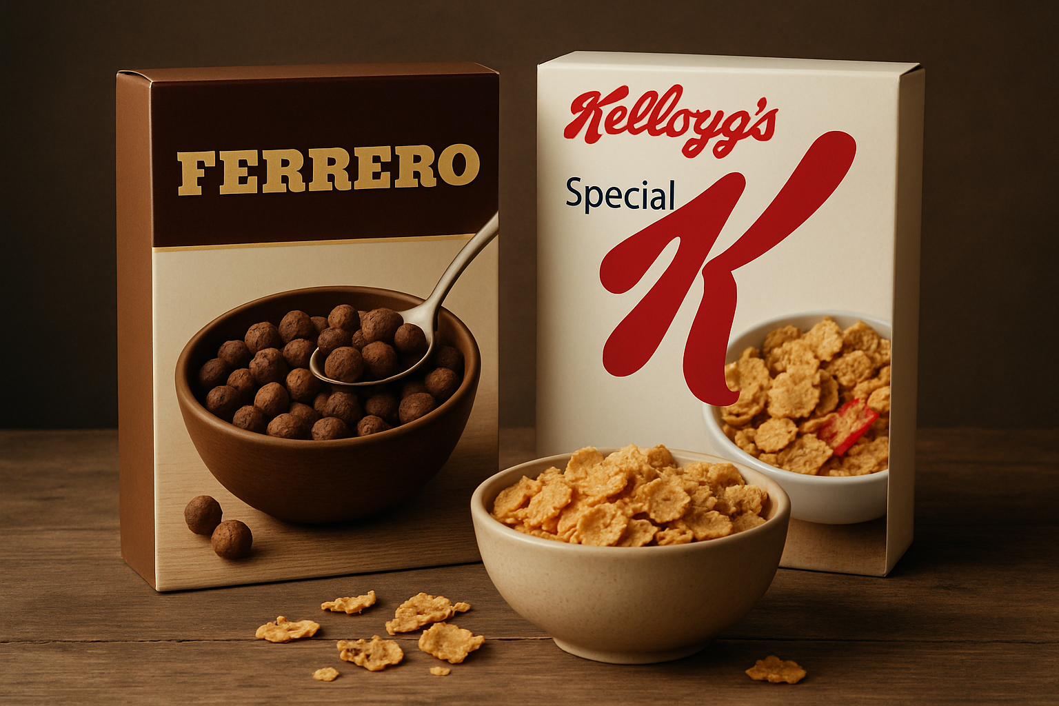 Ferrero tratta l’acquisto di WK Kellogg: operazione da 3 miliardi di dollari