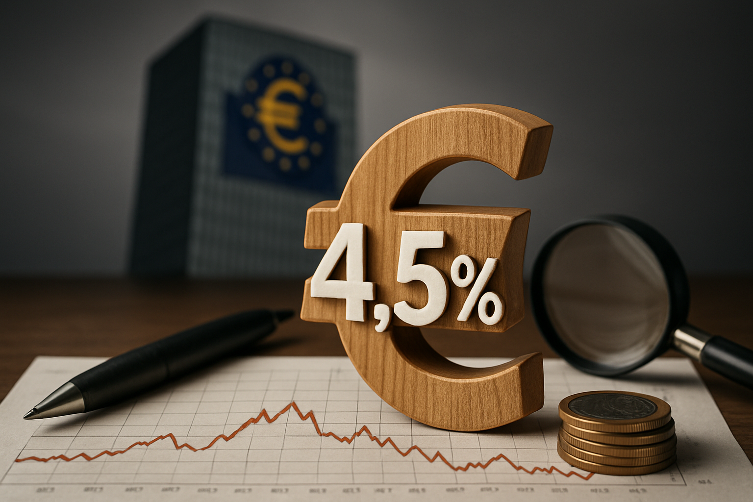 Bce mantiene i tassi fermi al 4,5%: inflazione e crescita sotto la lente