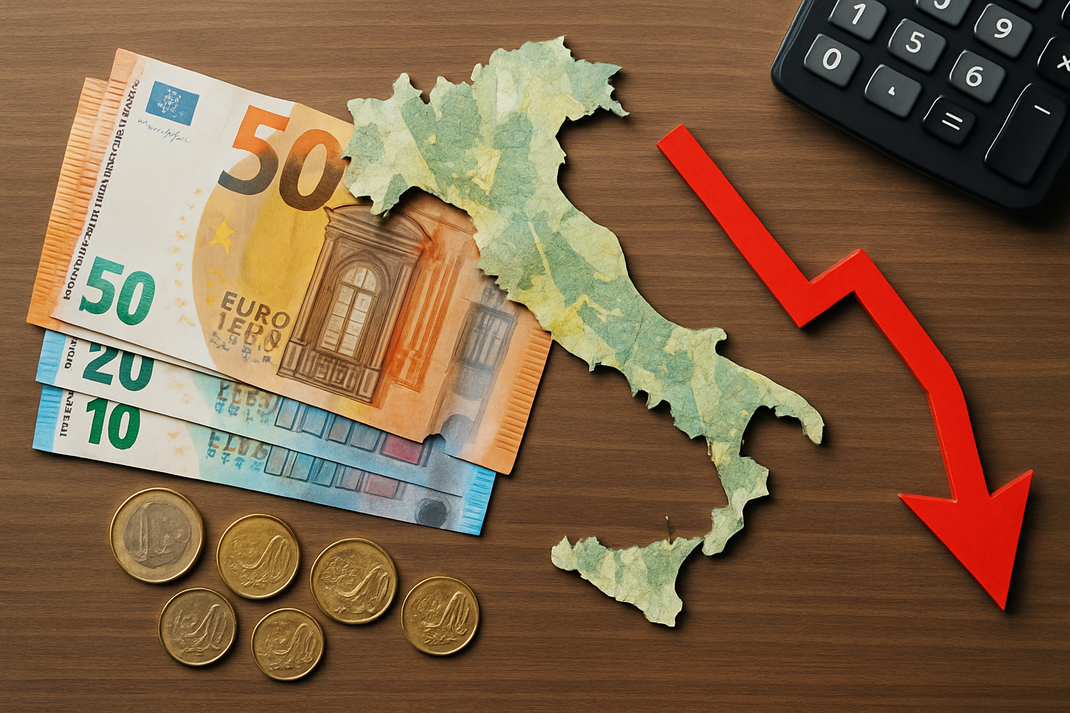Italia in affanno tra salari in calo e contratti scaduti