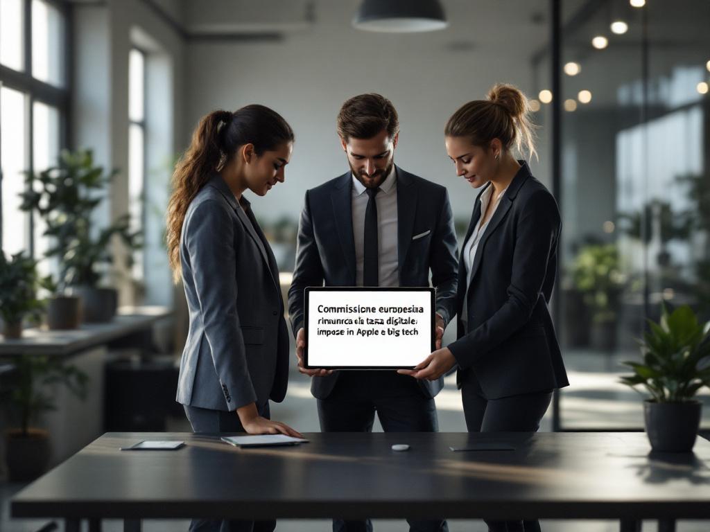 Commissione Europea rinuncia alla Digital Tax: nuove imposte per Apple e big tech