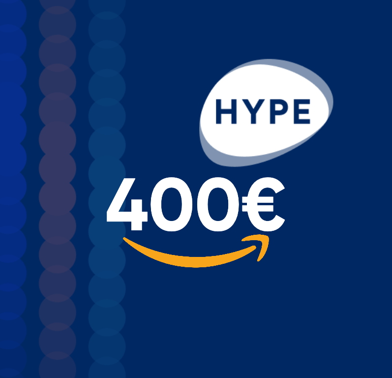Concorso HYPE ITALIANS DO IT BETTER: 400€ in Buoni Amazon in palio, scopri come vincerli