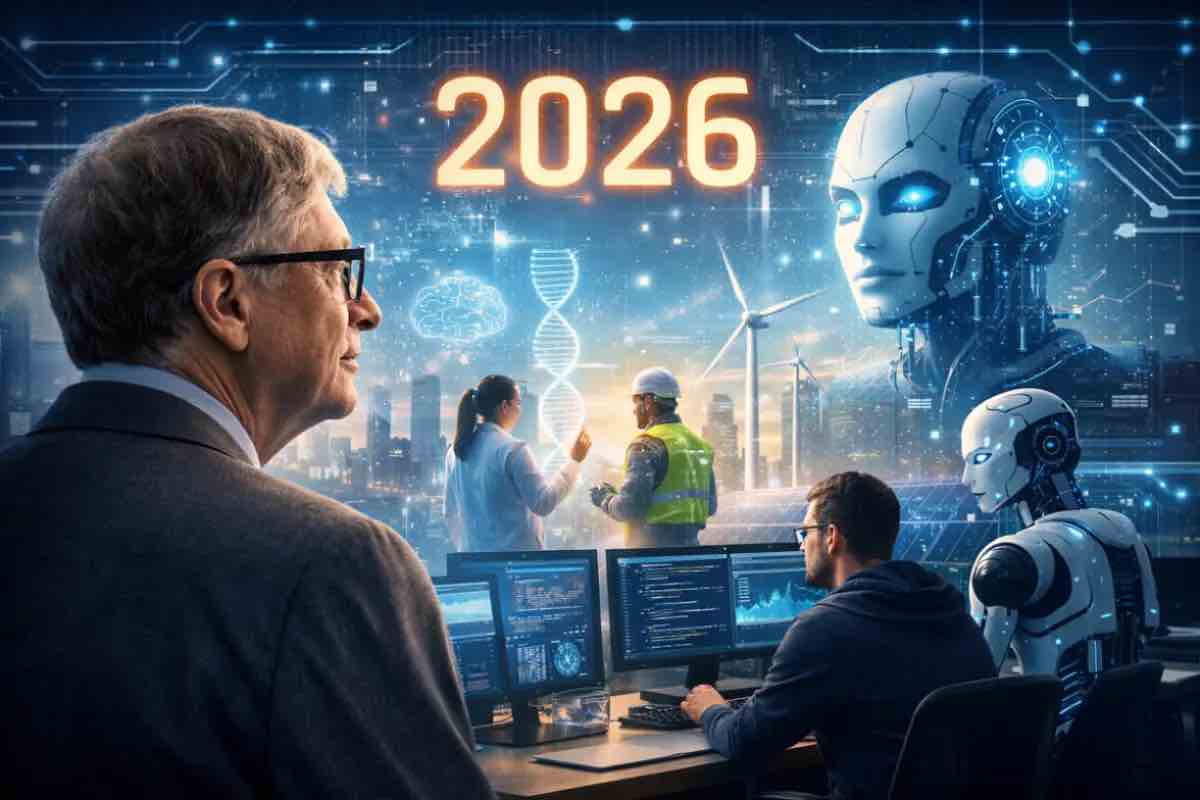Bill Gates intelligenza artificiale lavoro futuro 2026