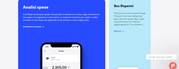 hype risparmi