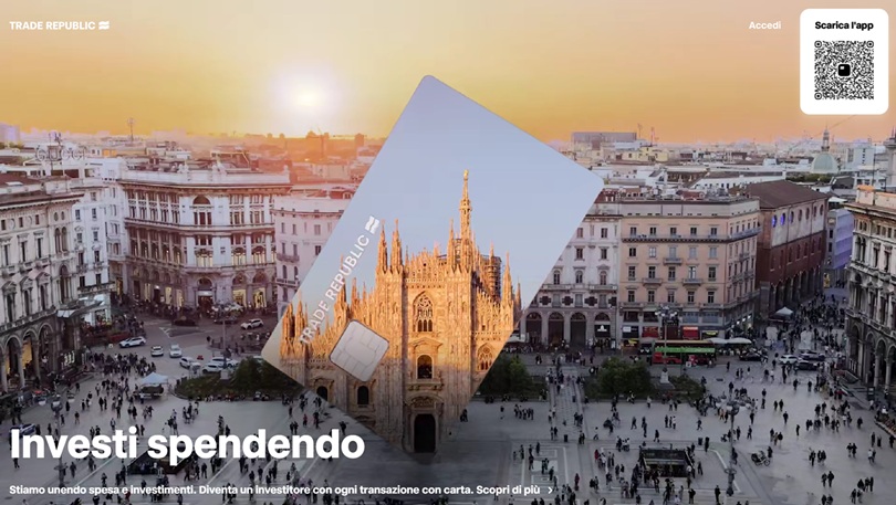 trade republic investi spendendo home page