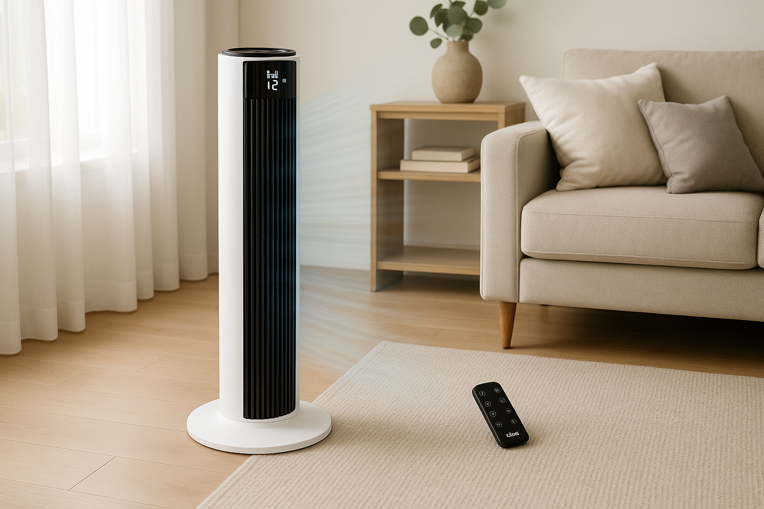 Fresco e silenzioso: ventilatore a torre LEVOIT in offerta su Amazon