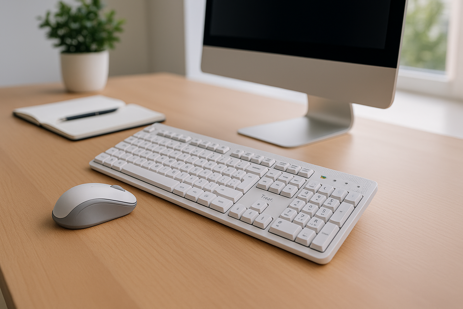 Combo tastiera e mouse wireless: praticità e design a meno di 18 euro