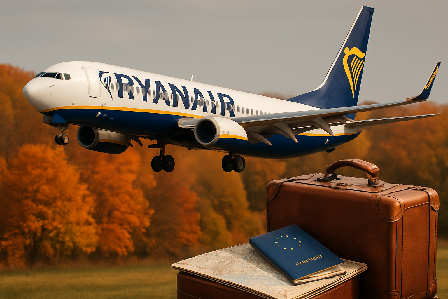 Ryanair lancia offerte autunnali: voli in Europa da 19,99 euro