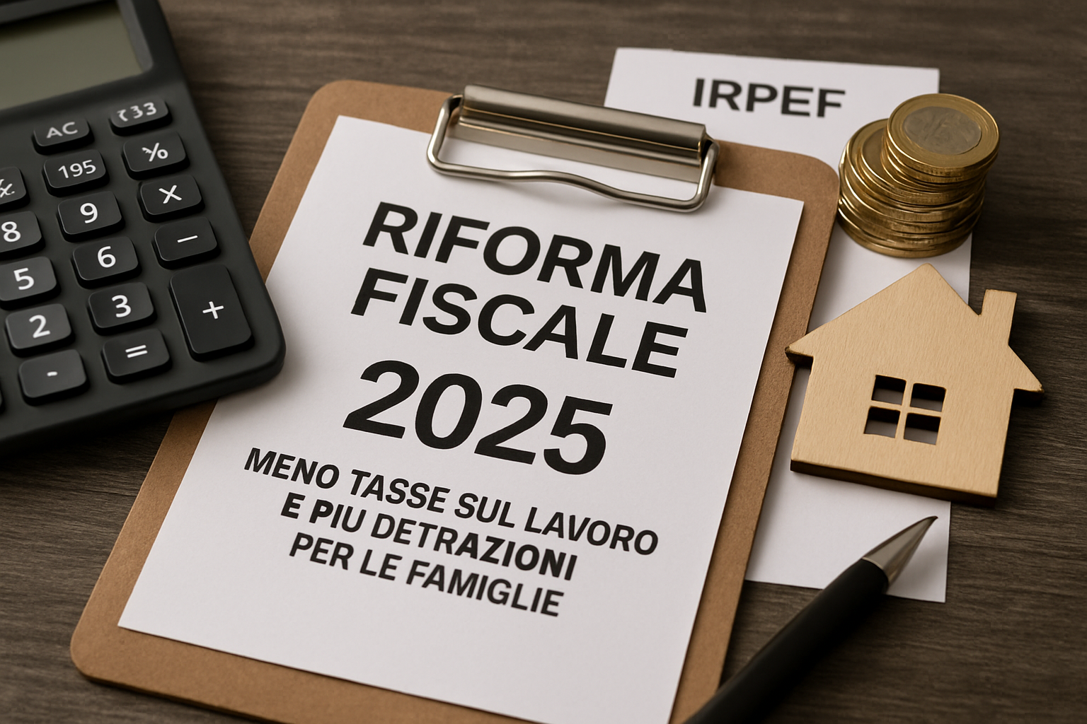 Riforma fiscale 2025: meno tasse su lavoro e più detrazioni per le famiglie