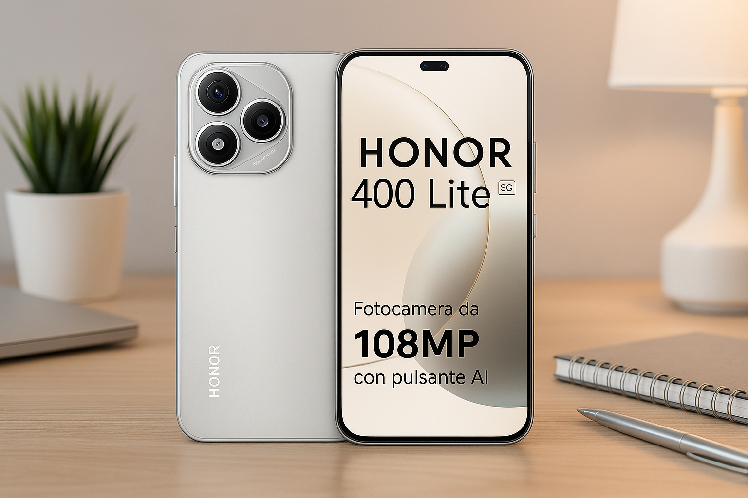 HONOR 400 Lite in offerta: tecnologia di fascia alta a un prezzo sorprendente su Amazon