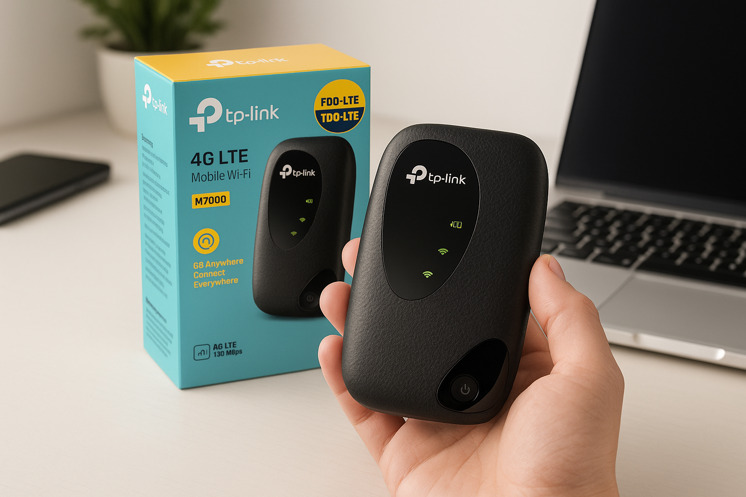 TP-Link M7000 in offerta: porti il WiFi 4G LTE ovunque a meno di 40 euro