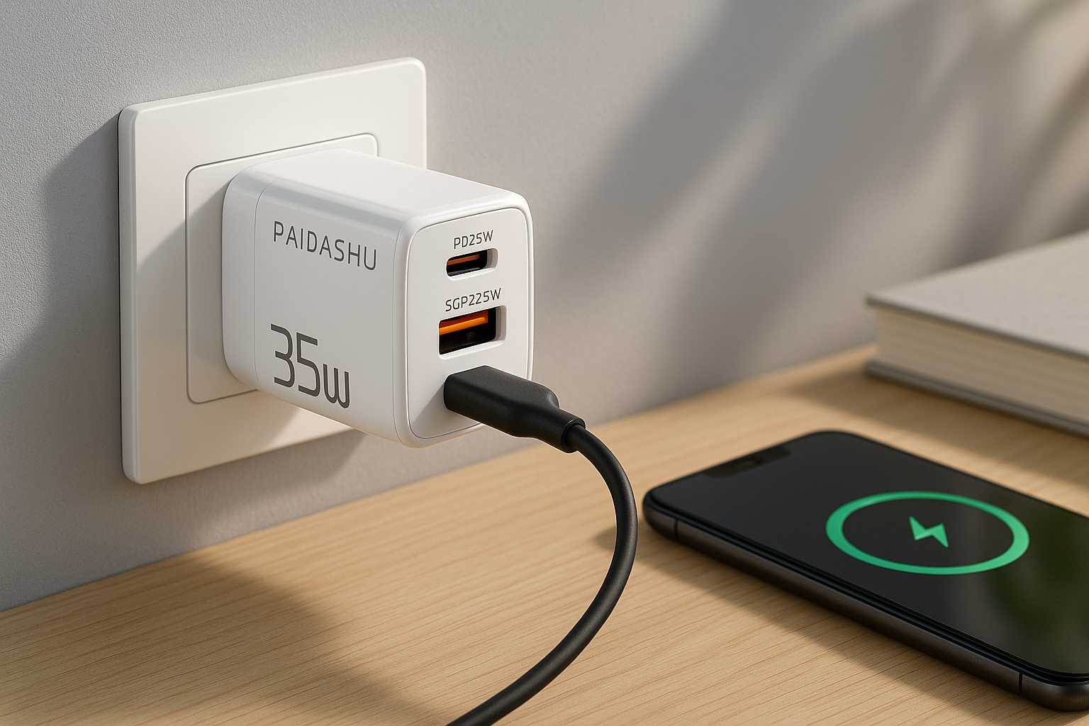 Caricatore USB C PD35W a 5,99€: efficienza e versatilità in offerta su Amazon