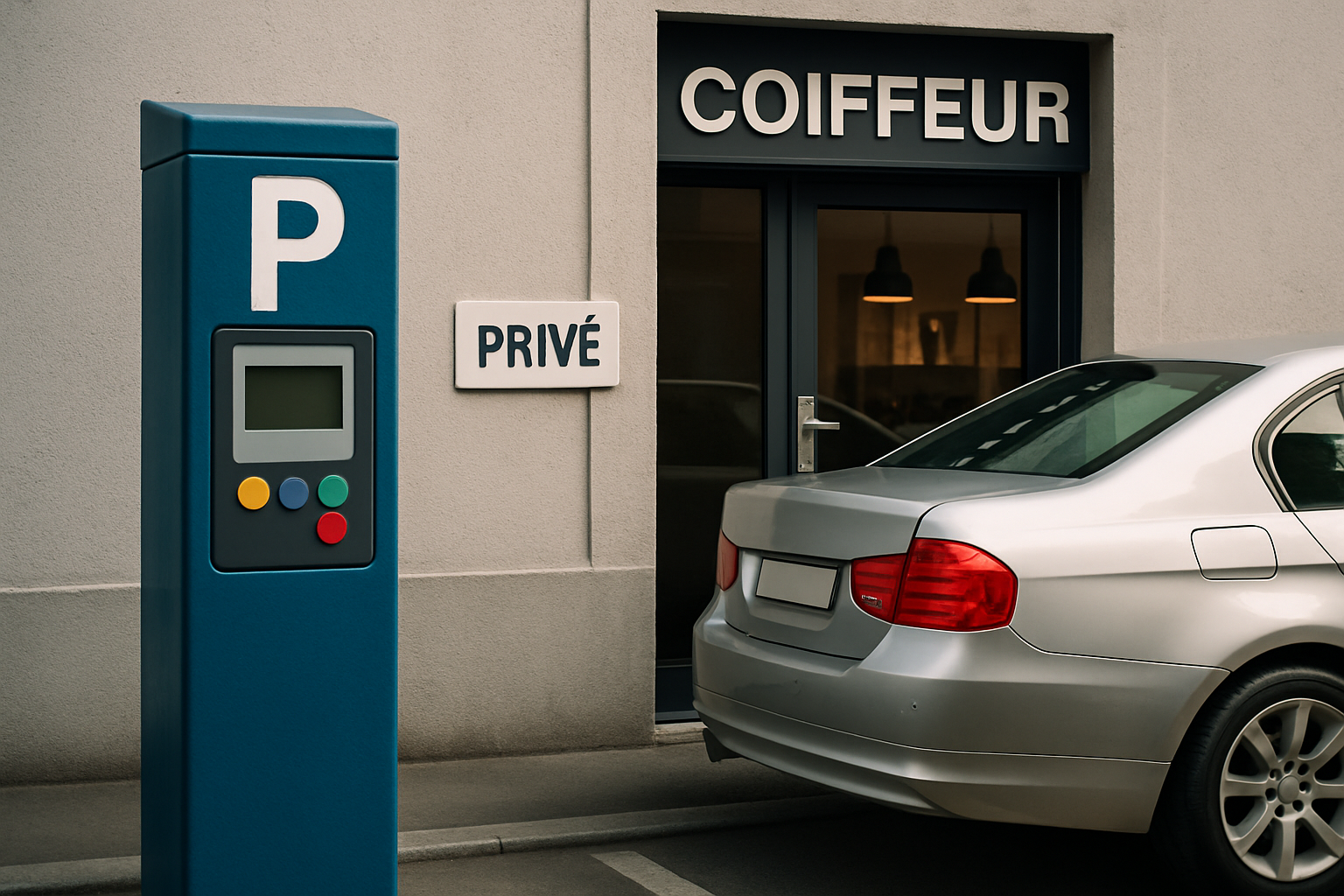 Parcheggio pubblico pagato come privato: il caso del parrucchiere di Zurigo