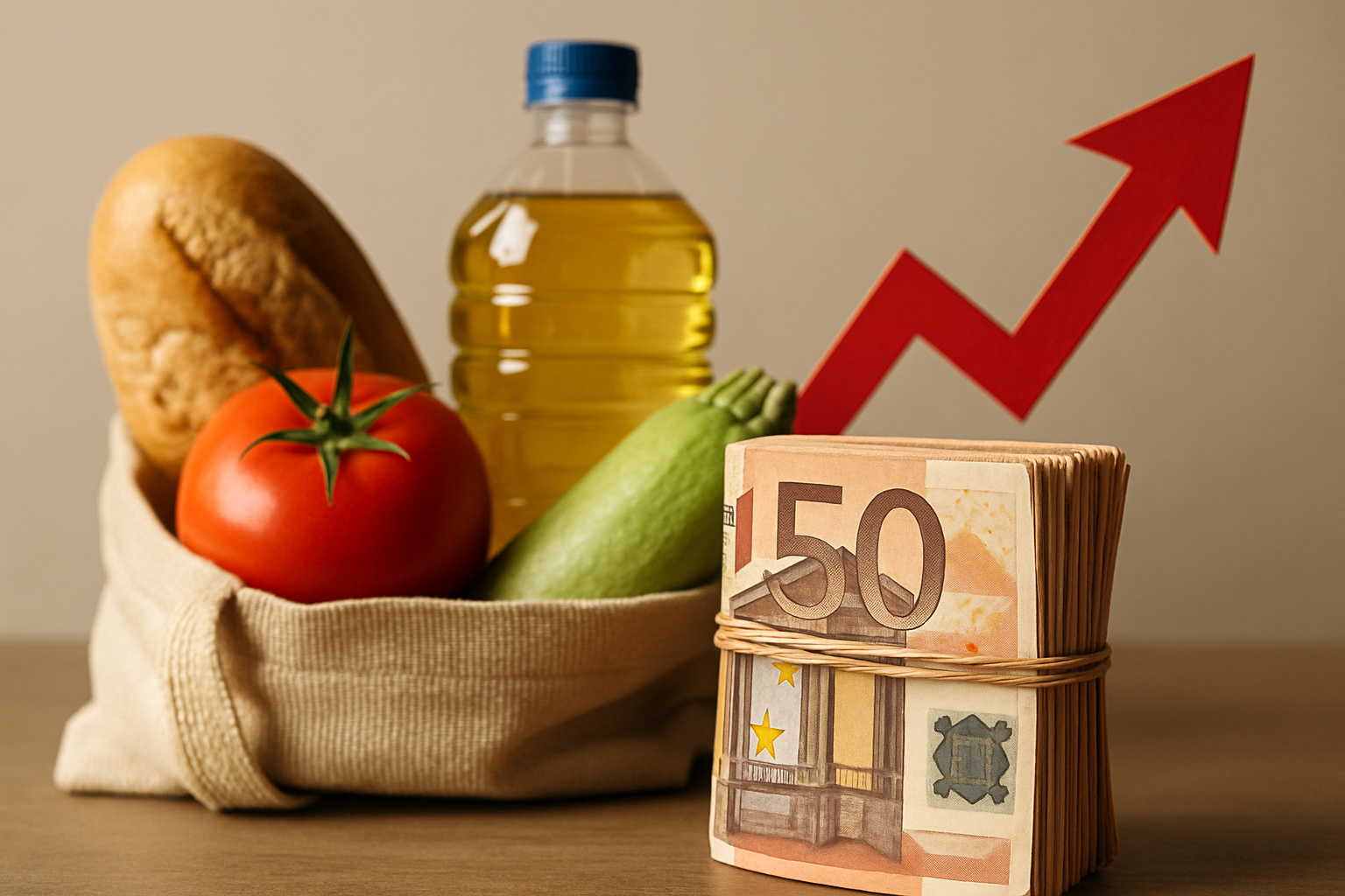 Carrello della spesa più caro: l’inflazione scende ma i prezzi alimentari salgono