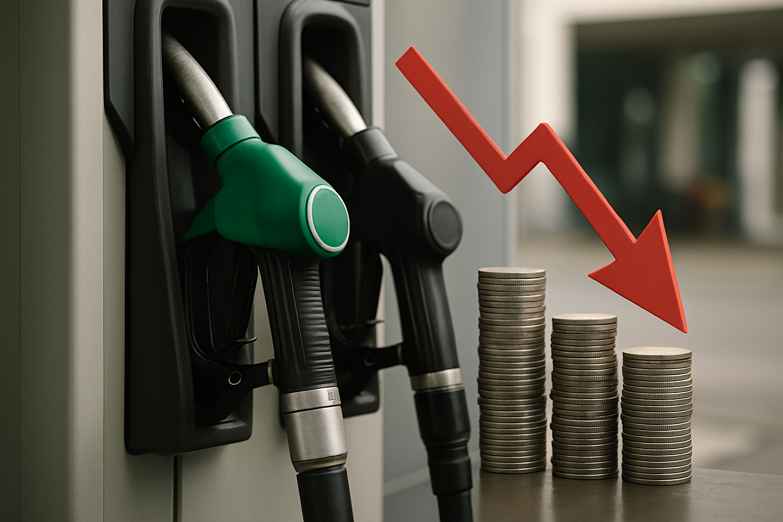 Prezzi carburanti ai minimi dal 2021: calo record per benzina e diesel