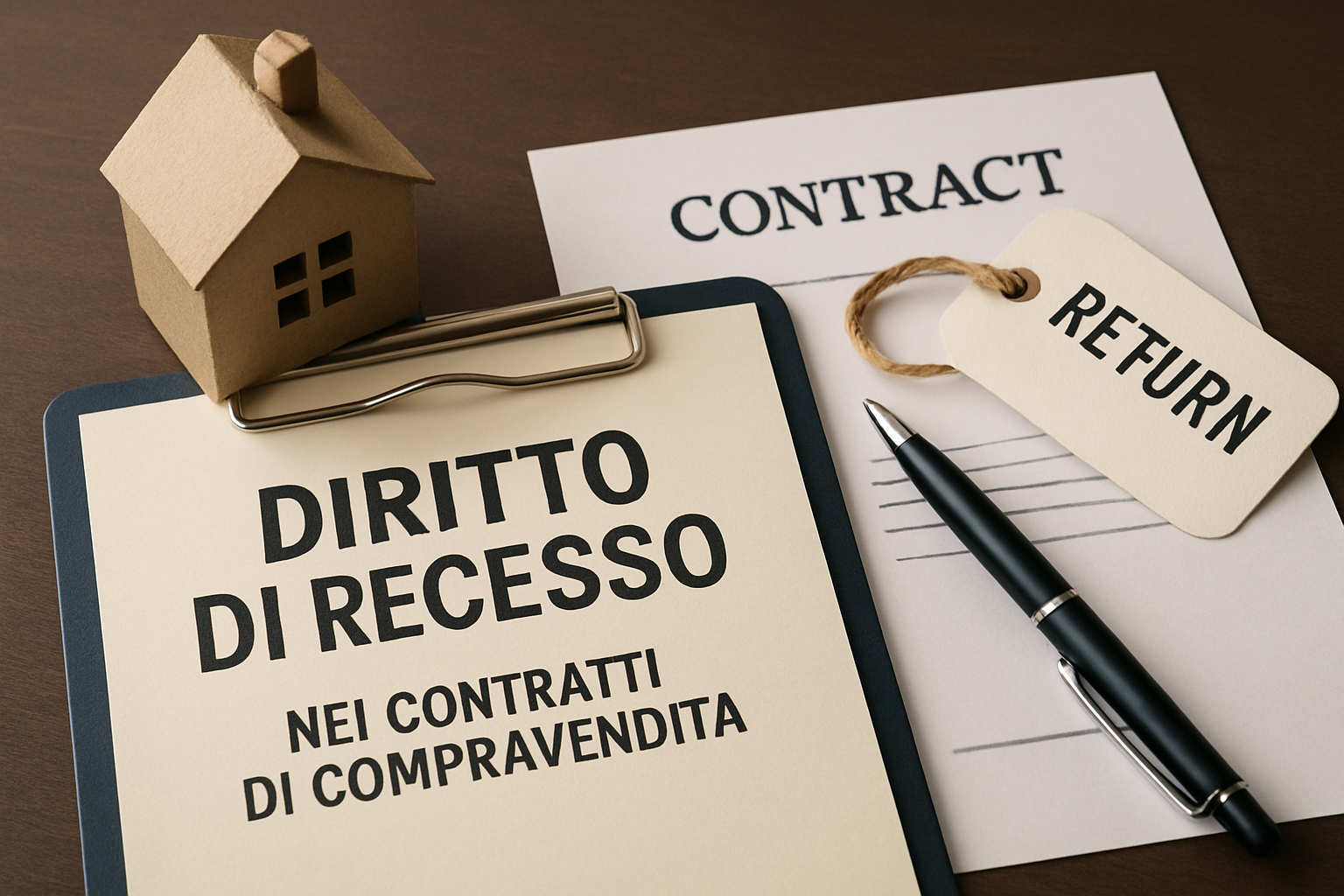 Diritto di recesso nei contratti di compravendita: cosa sapere