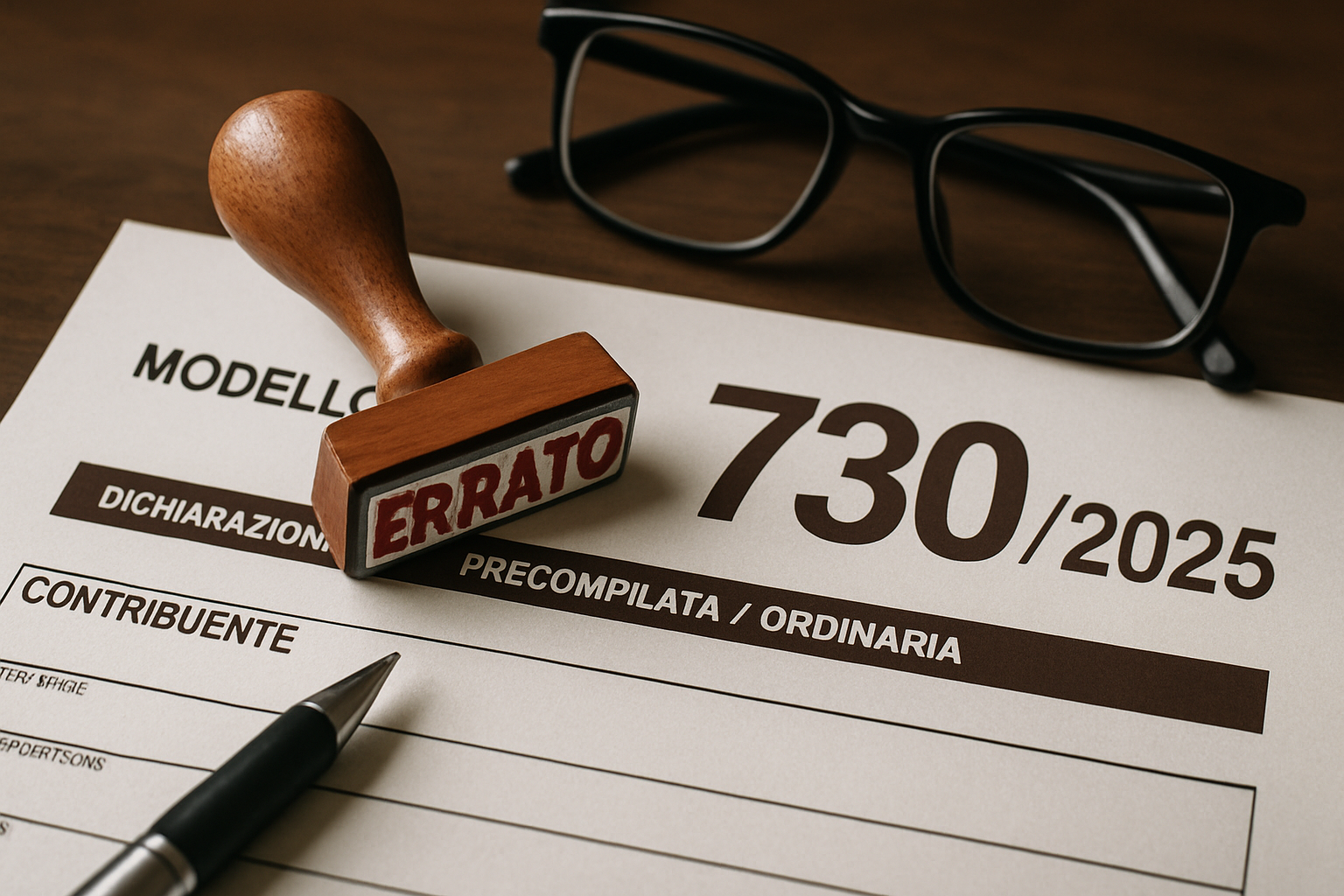 Modello 730/2025: come correggere errori nella dichiarazione