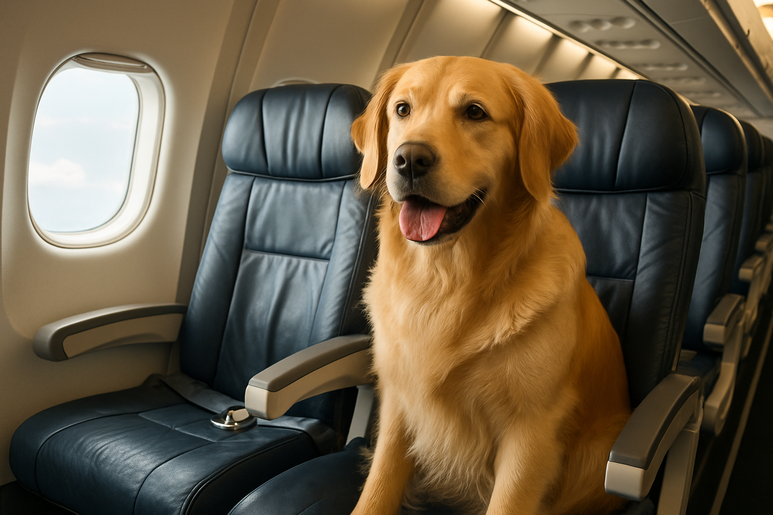 Dal 23 settembre nuove norme per i cani in aereo