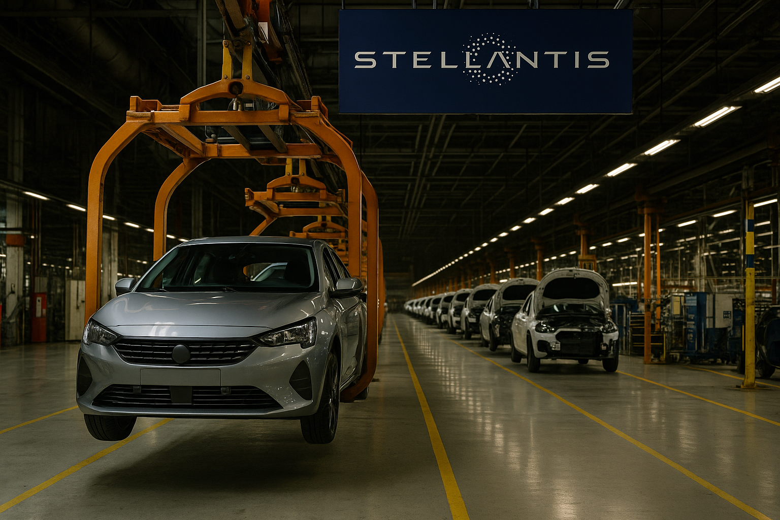 Stellantis sospende la produzione in sei stabilimenti: ecco cosa succede