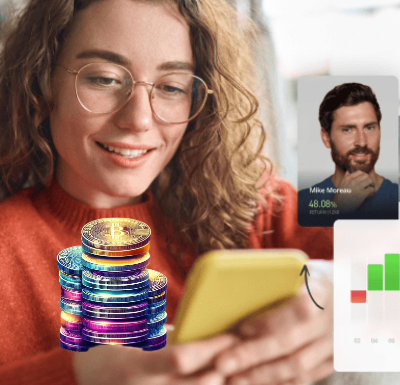 Non sai come muoverti tra i crolli crypto? Con CopyTrader segui chi guadagna anche nel caos