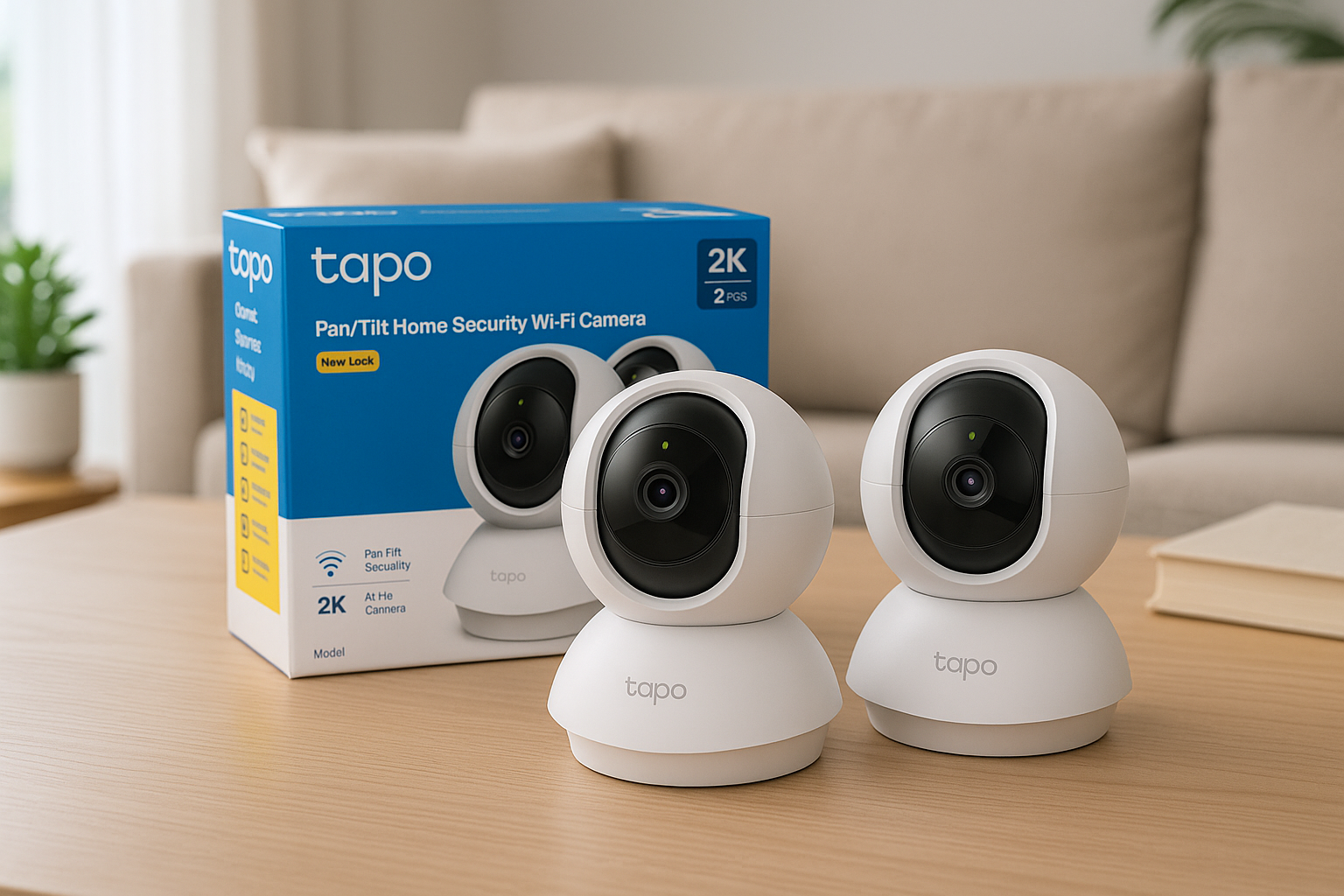 Due telecamere TP-Link Tapo C210 a 39,99€: sicurezza smart e risparmio senza abbonamenti