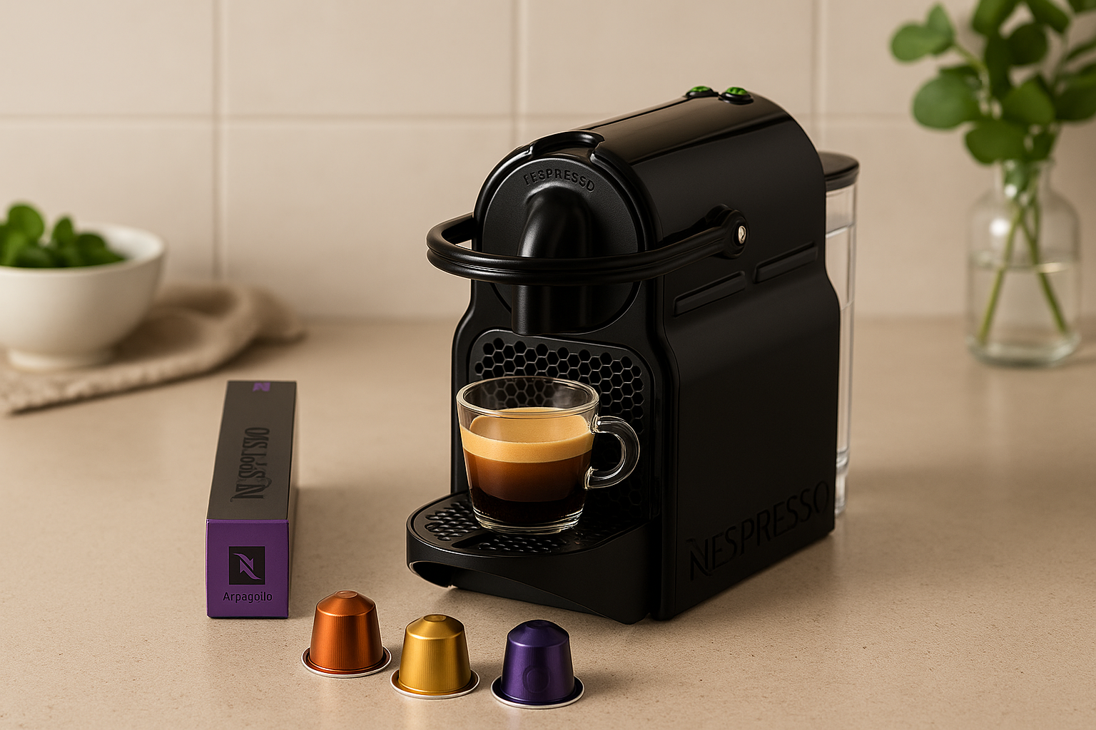 Chiudi in bellezza la Festa delle Offerte Prime: Nespresso Inissia + capsule in super sconto