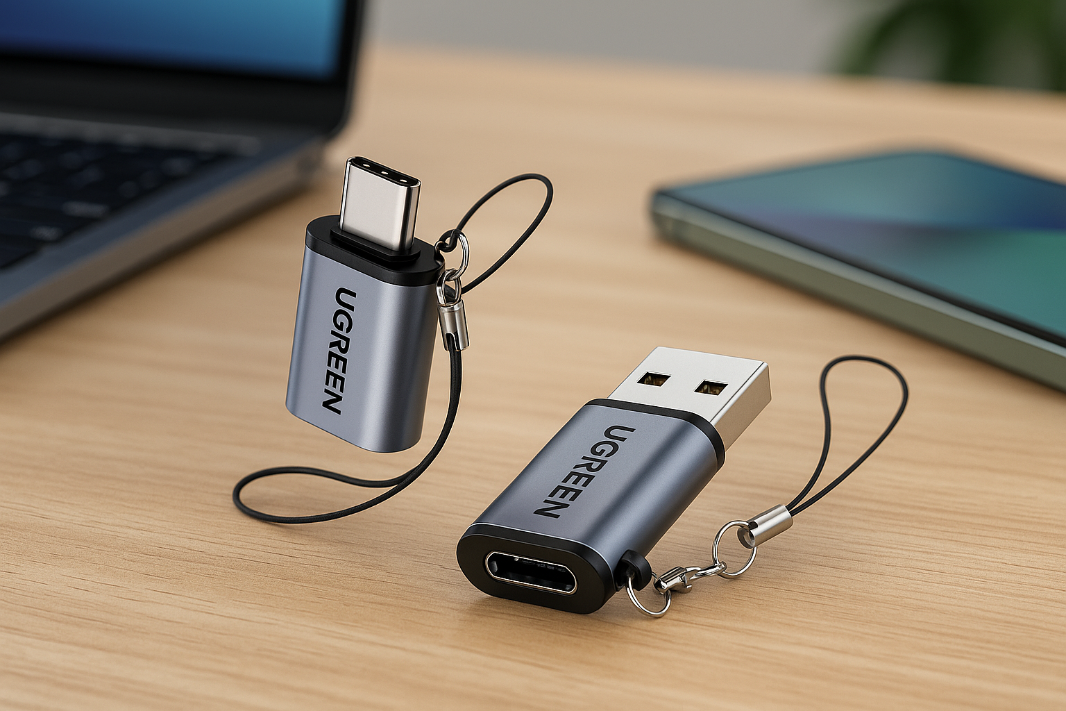Adattatori UGREEN USB-C in offerta: doppio pack a meno di 11 euro su Amazon