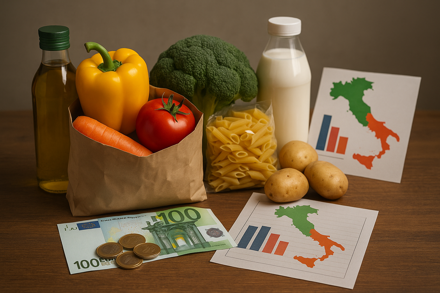 Consumi in Italia: divario Nord-Sud e inflazione frenano la ripresa